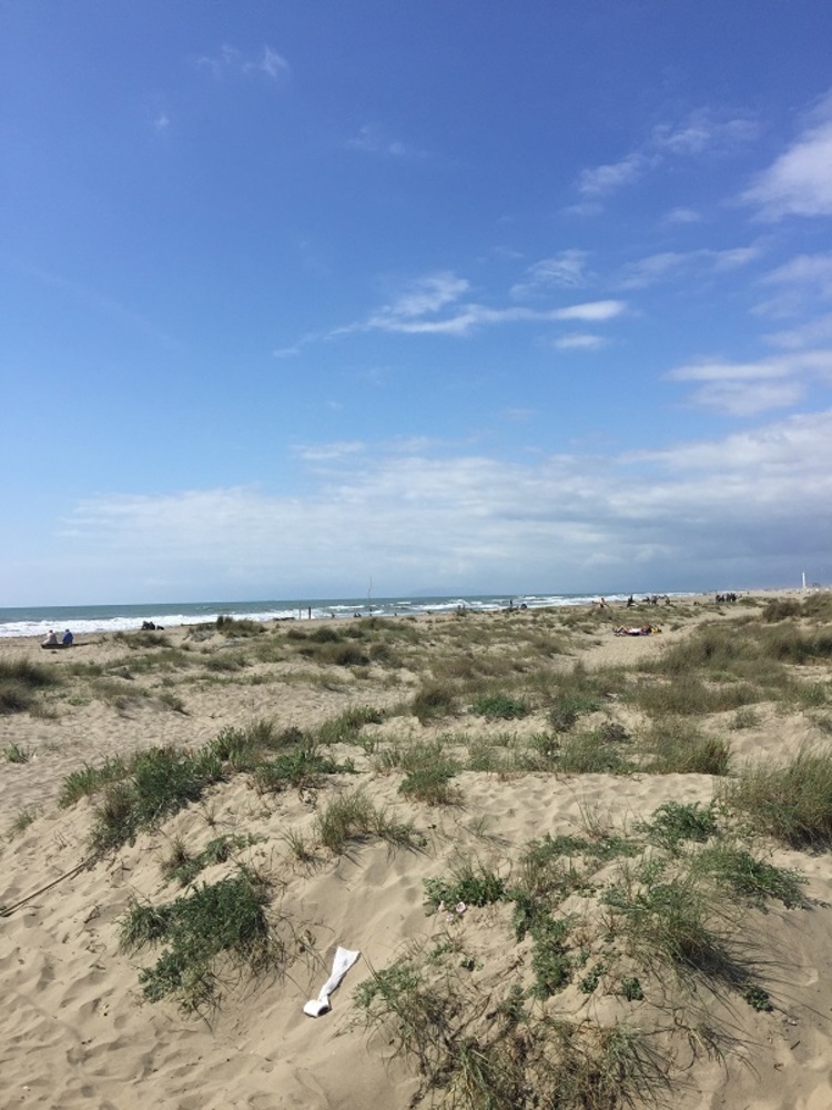 spiaggia libera dune